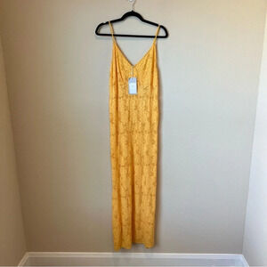 NWT Zara sheer lace maxi dress